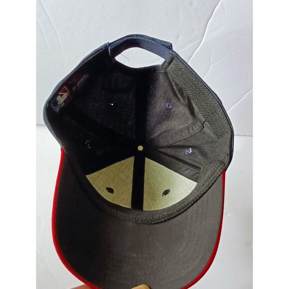 Atlanta Braves Hat Navy Blue Embroidered Strapback Cap - Picture 7 of 8